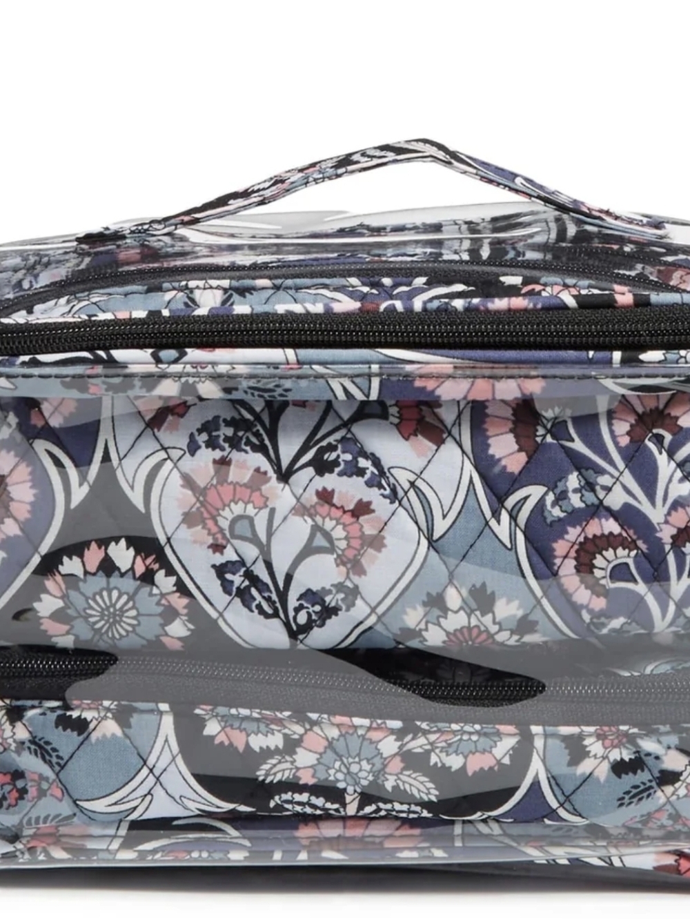 Vera Bradley 4pc Cosmetics Organizer Set In Ornate Blooms NWT - Picture 2 of 14